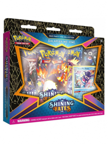 Kártyajáték Pokémon TCG: Shining Fates - Mad Party Pin Collection (Galarian Mr. Rime)