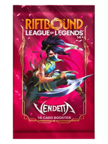 Kártyajáték Riftbound TCG - Vendetta - Booster (14 kártya)