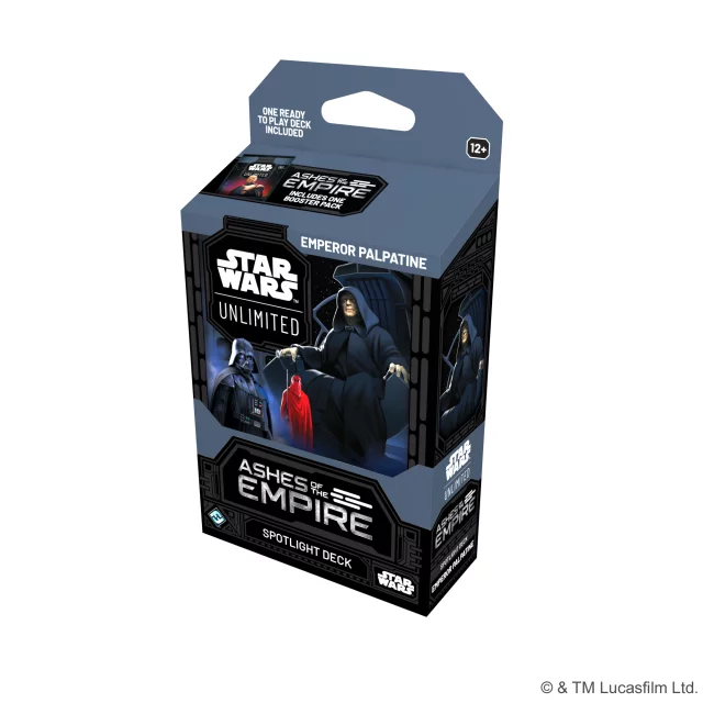 Karetní hra Star Wars: Unlimited - Ashes of the Empire Spotlight Deck (Emperor Palpatine)