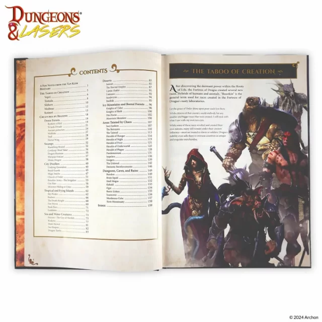 Kniha Dungeons & Dragons - Dungeons & Lasers: The World of Deuslair: RPG Campaign ENG dupl