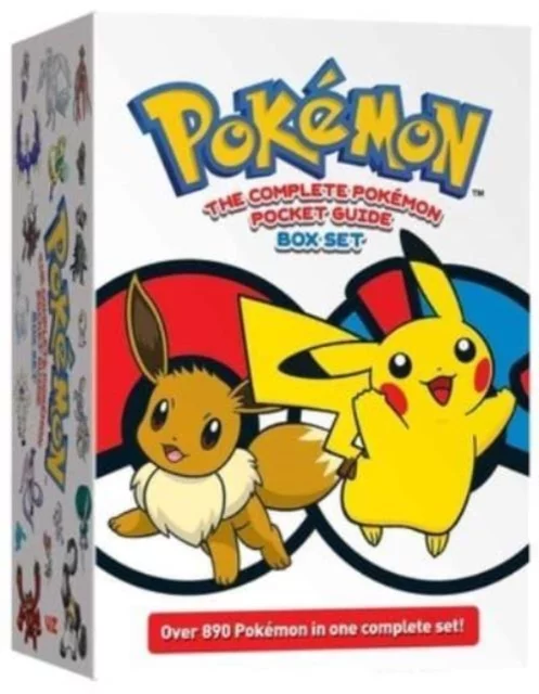 Kniha Pokémon: The Complete Pokemon Pocket Guide Box Set ENG