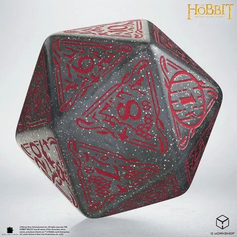 Kostka The Hobbit - Lunaris D20 - Lord of the Rings