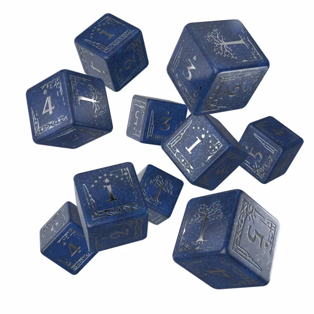 Kostky Lord of the Rings - Gondor (10 ks) - Q-Workshop