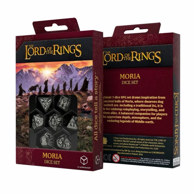 Kostky Lord of the Rings - Moria (7 ks) - Q-Workshop
