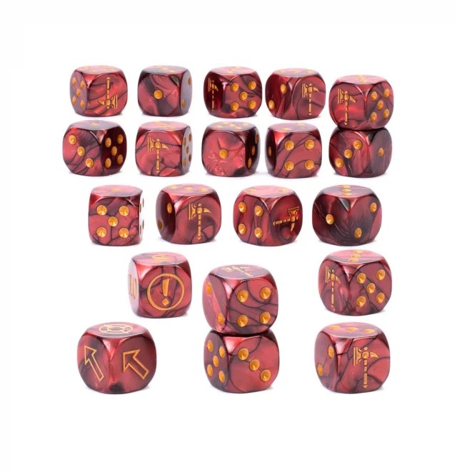 Kostky Warhammer Age of Sigmar - Stormcast Eternals Dice (16 ks) dupl