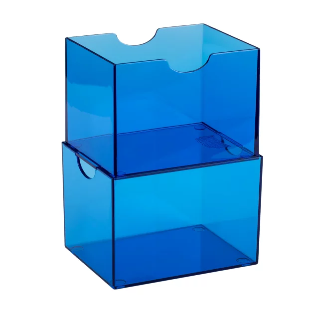 Krabička na karty Dragon Shield - Clear Blue (Strongbox 100+)