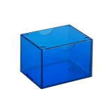 Kártya doboz Dragon Shield - Clear Blue (Strongbox 100+) - TCG gyűjthető kártyajáték