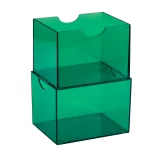 Kártya doboz Dragon Shield - Clear Green (Strongbox 100+) - Kártyadobozok