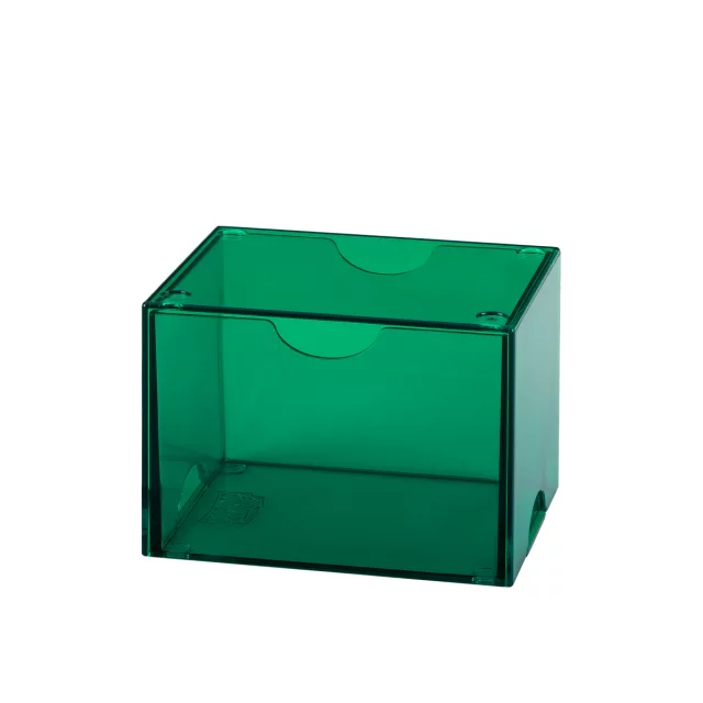 Krabička na karty Dragon Shield - Clear Green (Strongbox 100+)