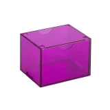 Kártya doboz Dragon Shield - Clear Purple (Strongbox 100+) - TCG gyűjthető kártyajáték