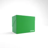 Kártya doboz Gamegenic - Side Holder 80+ Green - Kártyadobozok
