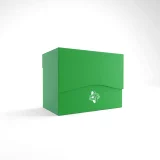 Kártya doboz Gamegenic - Side Holder 80+ Green - Kártyadobozok