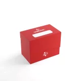Kártya doboz Gamegenic - Side Holder 80+ Red - Kártyadobozok