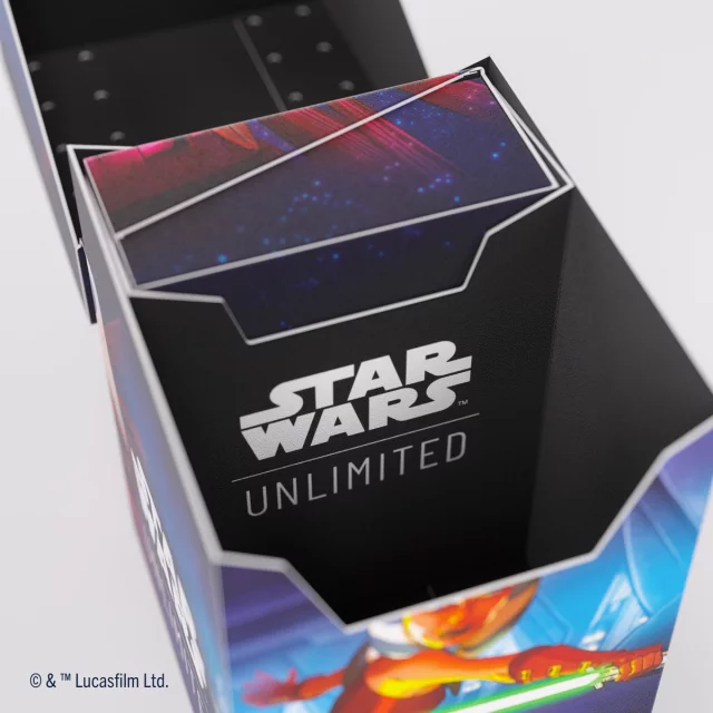 Krabička na karty Gamegenic - Star Wars: Unlimited Soft Crate X-Wing/TIE Fighter dupl