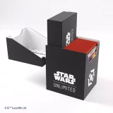 Krabička na karty Gamegenic - Star Wars: Unlimited Soft Crate White/Black dupl