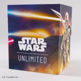 Krabička na karty Gamegenic - Star Wars: Unlimited Soft Crate Qui-Gon Jinn dupl