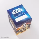 Krabička na karty Gamegenic - Star Wars: Unlimited Soft Crate Qui-Gon Jinn dupl