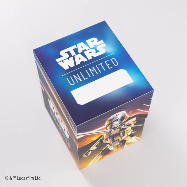 Krabička na karty Gamegenic - Star Wars: Unlimited Soft Crate Qui-Gon Jinn dupl
