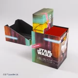 Krabička na karty Gamegenic - Star Wars: Unlimited Soft Crate Ahsoka/Grievous dupl