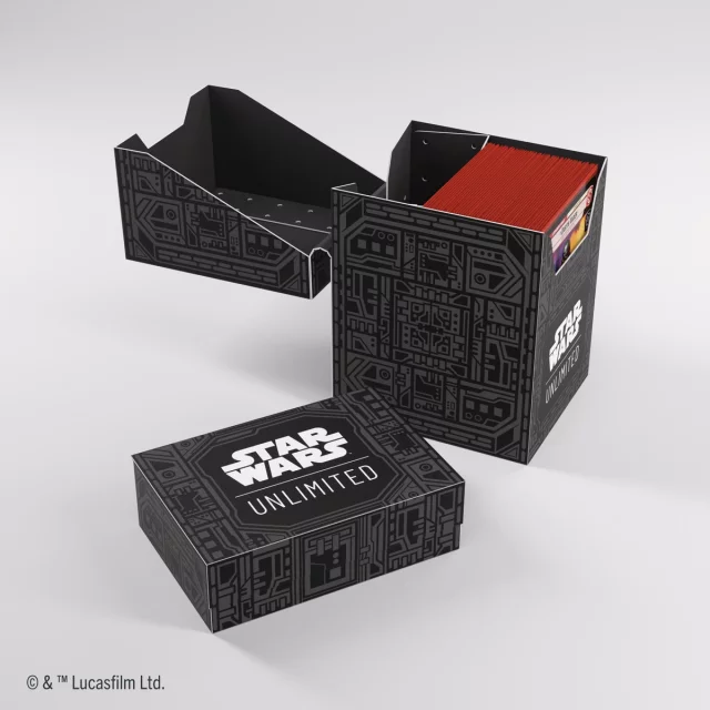 Krabička na karty Gamegenic - Star Wars: Unlimited Soft Crate Darth Maul dupl