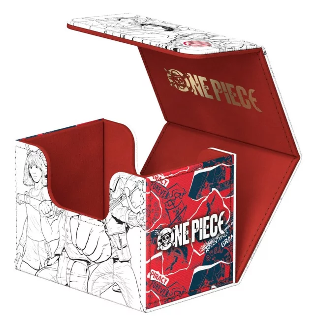 Krabička na karty Ultimate Guard - One Piece - Sketch Sidewinder 80+ - TCG gyűjthető kártyajáték