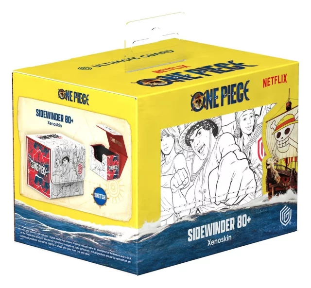 Krabička na karty Ultimate Guard - One Piece - Sketch Sidewinder 80+ - Kártyadobozok