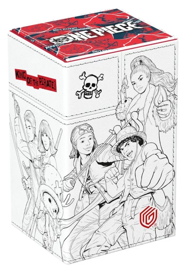 Krabička na karty Ultimate Guard - One Piece - Sketch (Flip'n'Tray 80+ XenoSkin) - TCG gyűjthető kártyajáték