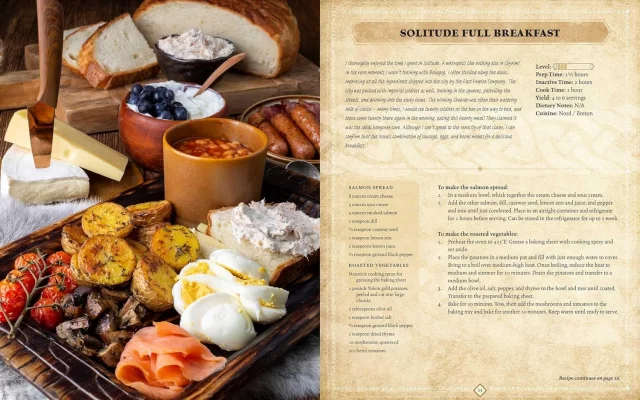 Kuchařka The Elder Scrolls - The Official Cookbook ENG dupl