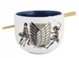 Miska na ramen Attack on Titan - Emblem dupl