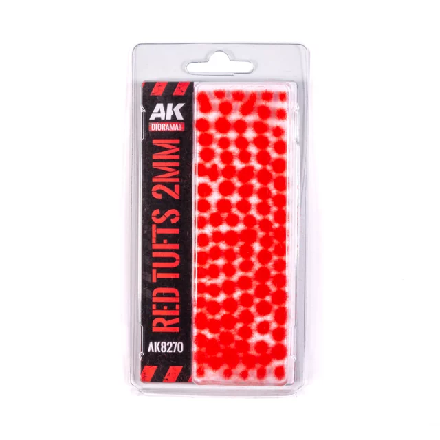 Modelářský porost AK - Orange Fantasy tufts (2 mm) dupl