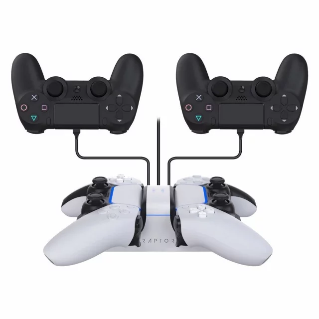 Nabíjecí stanice pro DualSense ovladače - PS5 Dual Charger V3 dupl