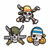 Nášivka One Piece - Skulls (3 ks)