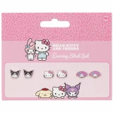 Fülbevaló Sanrio - Hello Kitty, Kuromi, My Melody