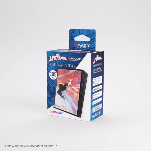 Ochranné obaly na karty Gamegenic - MTG x Marvel's Spider-Man: Premium Art Sleeves Spider-Man Miles Morales (105 ks) dupl