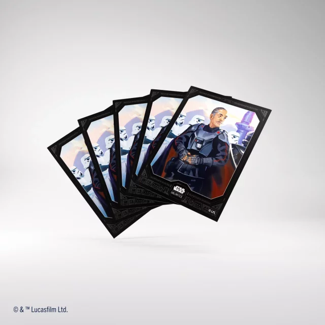 Védőcsomagolás kártyákhoz Gamegenic - Star Wars: Unlimited Art Sleeves Moff Gideon (61 db)