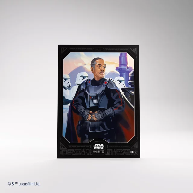 Védőcsomagolás kártyákhoz Gamegenic - Star Wars: Unlimited Art Sleeves Moff Gideon (61 db)