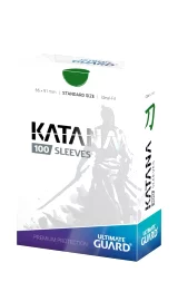 Ochranné obaly na karty Ultimate Guard - Katana Sleeves Standard Size Transparent (100 ks) dupl