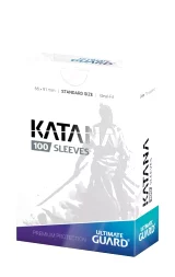 Ochranné obaly na karty Ultimate Guard - Katana Inner Sleeves Standard Size Transparent (100 ks) dupl