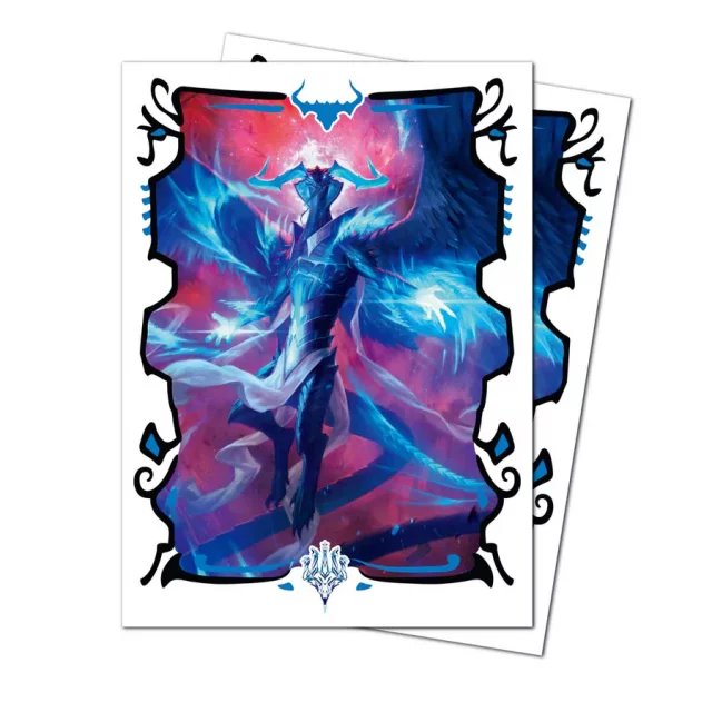 Ochranné obaly na karty Ultra PRO - Bob Ross: Mighty Mountain Lake Apex Deck Protectors Sleeves (105 ks) dupl