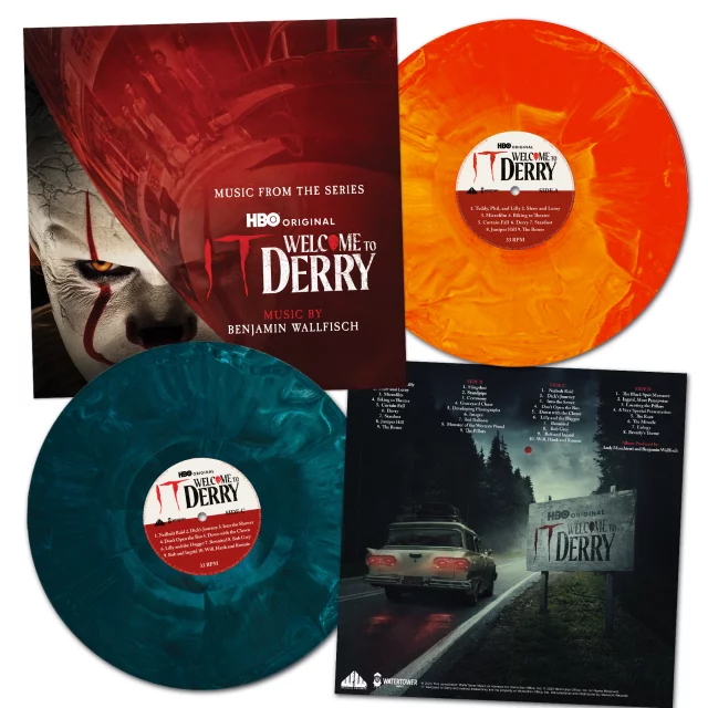 Hivatalos soundtrack IT: Welcome To Derry 2x LP-n