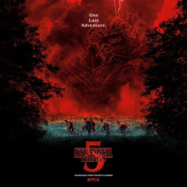 Oficiální soundtrack Stranger Things: Season 5 na LP (Black) dupl