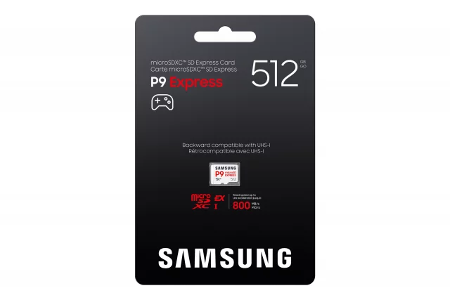Paměťová karta Samsung micro SD Express 256 GB P9 dupl