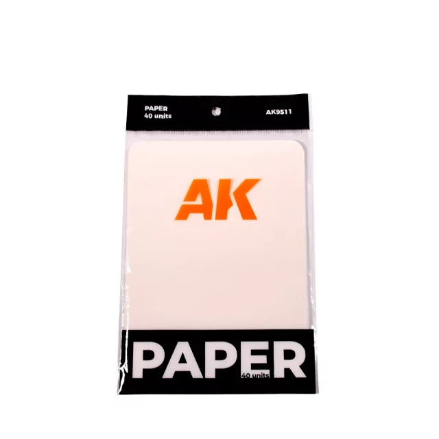 Papír műanyag palettához AK – Wet Palette Paper (40 db) - AK-Interactive