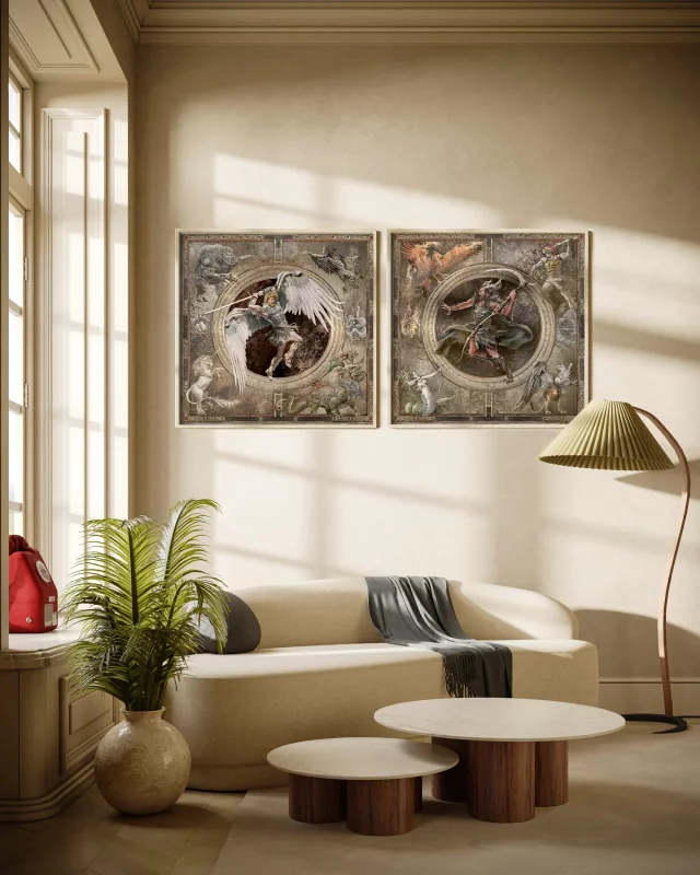 Plakát Heroes of Might and Magic III: The Board Game (sada 10 ks) dupl