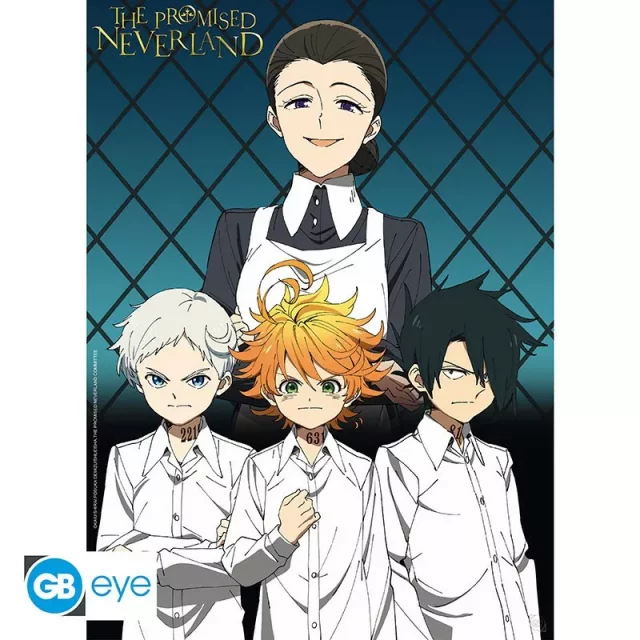 Plakát The Promised Neverland - Characters Chibi (2 plakáty)