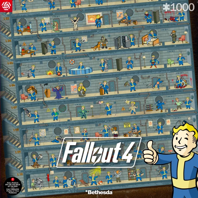 Puzzle Fallout 4 - Nuka-Cola (Good Loot) dupl