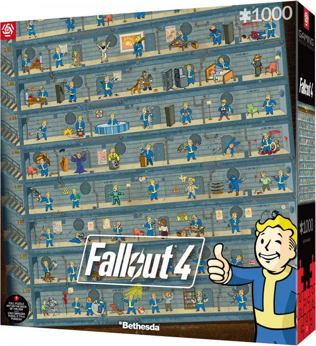 Puzzle Fallout 4 - Nuka-Cola (Good Loot) dupl