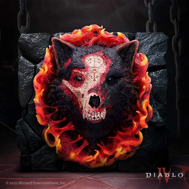 Replika Diablo IV - Plaketa na zeď Lilith (Nemesis Now) dupl