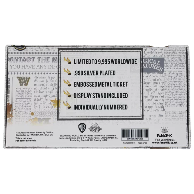 Replika Harry Potter - Celebration wand Patronus Charm (The Noble Collection) dupl