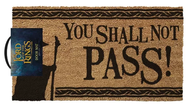 Rohožka Lord of the Rings - You Shall Not Pass Slim